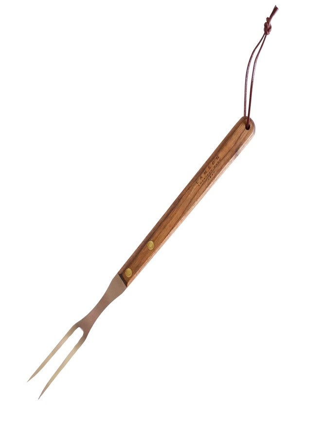 Lamson Tail-Gater 15" BBQ Fork, Walnut Handle - Image 2
