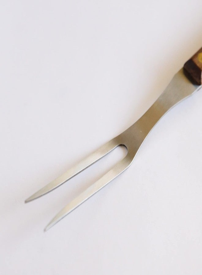 Lamson Tail-Gater 15" BBQ Fork, Walnut Handle - Image 4