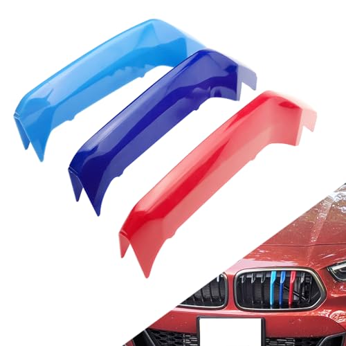 RPERZ Grille color stripes Compatible with bmw accessories 2017-2024 F39 X2 grille insert emblem accessories 8-Beam - Image 1