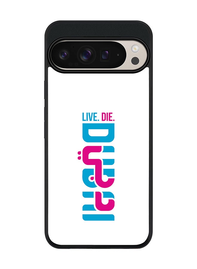 Stylizedd For Google Pixel 9 Pro XL Case,Slim fit Camera Protection, Shockproof Thin Phone cover - Live Die DUBAI  - Image 1