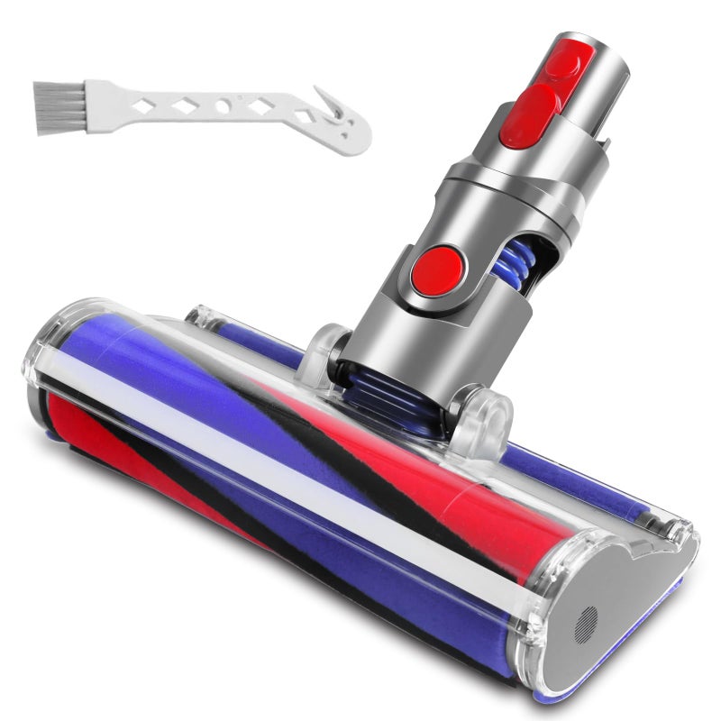 Lemige Soft Roller Cleaner Head Replacement for Dyson V10 V11 V15 V8 V7 Cordless Vacuum Cleaners, Quick Release Vacuum Head Replacement Attachments Parts Accessories for Dyson, Gentle on Hard Floors - Image 1