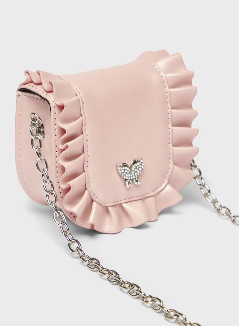 shoexpress Kids Butterfly Crossbody Bag