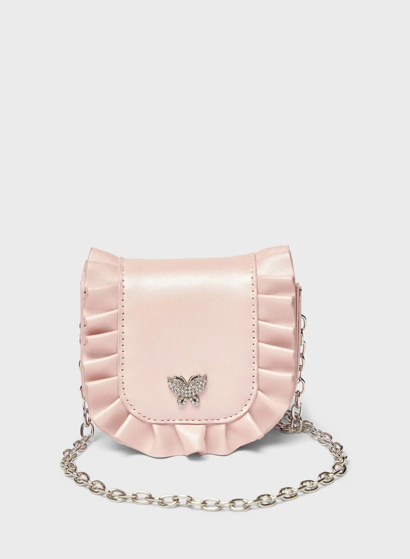 shoexpress Kids Butterfly Crossbody Bag