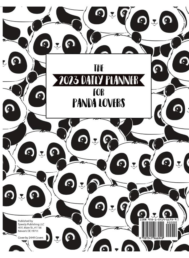 The 2023 Daily Planner for Panda Lovers  - Image 2
