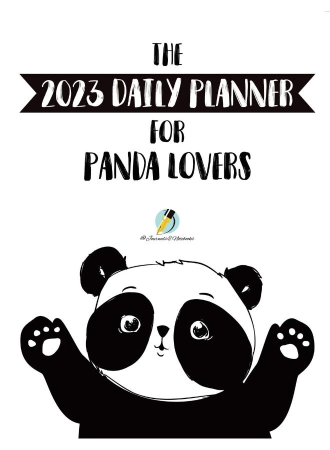 The 2023 Daily Planner for Panda Lovers  - Image 1