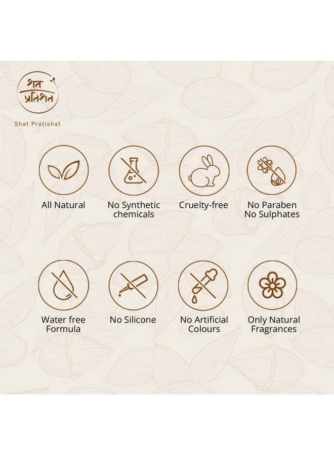 SHAT PRATISHAT Shatpratishat -Pure Castor Oil 200 Ml | Cold-Pressed, Virgin Grade Organic Oil | For Hair, Face, Skin, Nails, Eyelashes & Eyebrows - Image 4