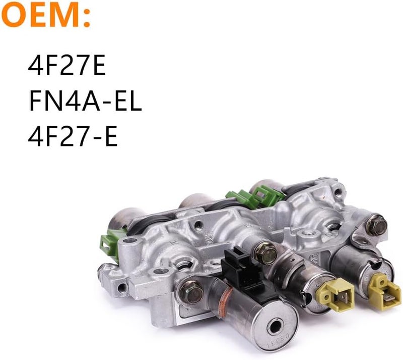 Trolling MAN 4F27E FN4A-EL 4F27-E Auto Transmission Solenoid Block Pack Compatible with Mazda - Image 2