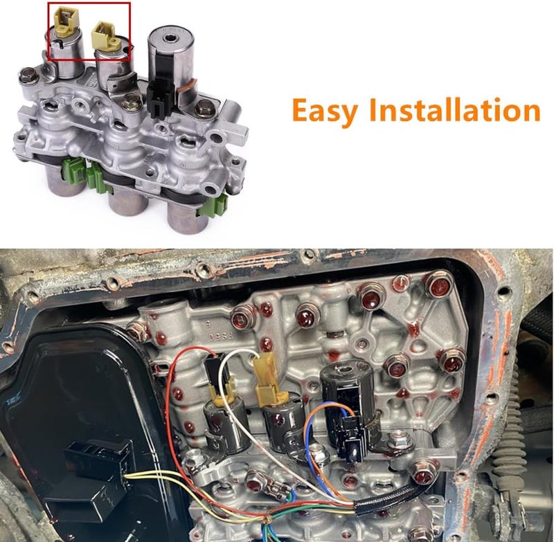 Trolling MAN 4F27E FN4A-EL 4F27-E Auto Transmission Solenoid Block Pack Compatible with Mazda - Image 5