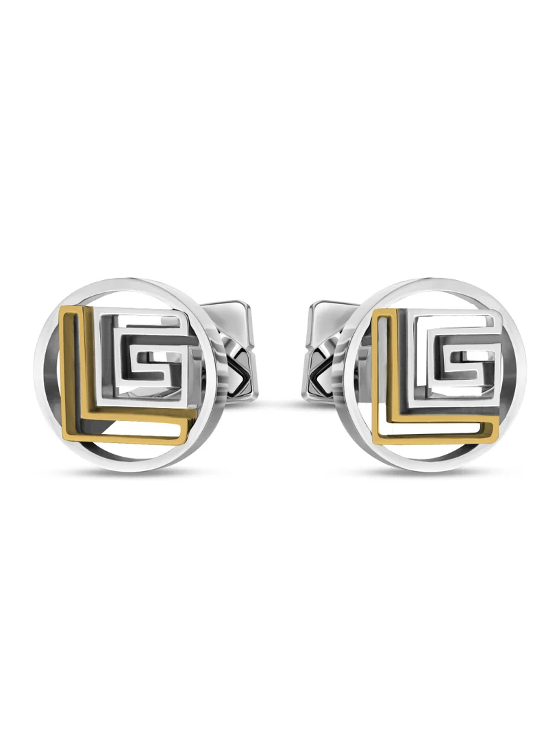 غاي لاروش Charlie Two Tone Cufflinks