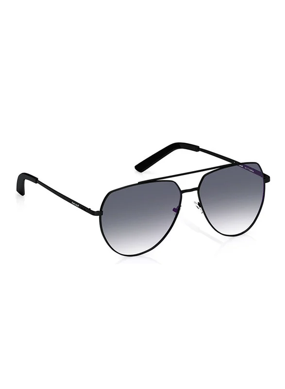 fastrack Black Aviator Men Sunglasses (M171BK1|60)