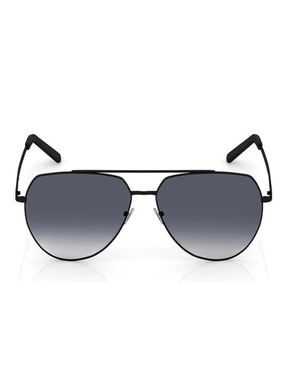 fastrack Black Aviator Men Sunglasses (M171BK1|60)