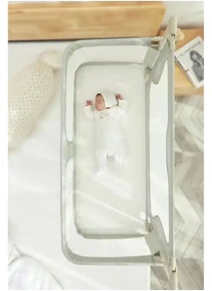 LIMOS Baby Bedside Sleeper 3 in 1 Folding Portable Crib Breathable And Visible Mesh Window Aluminum Alloy  - Image 2