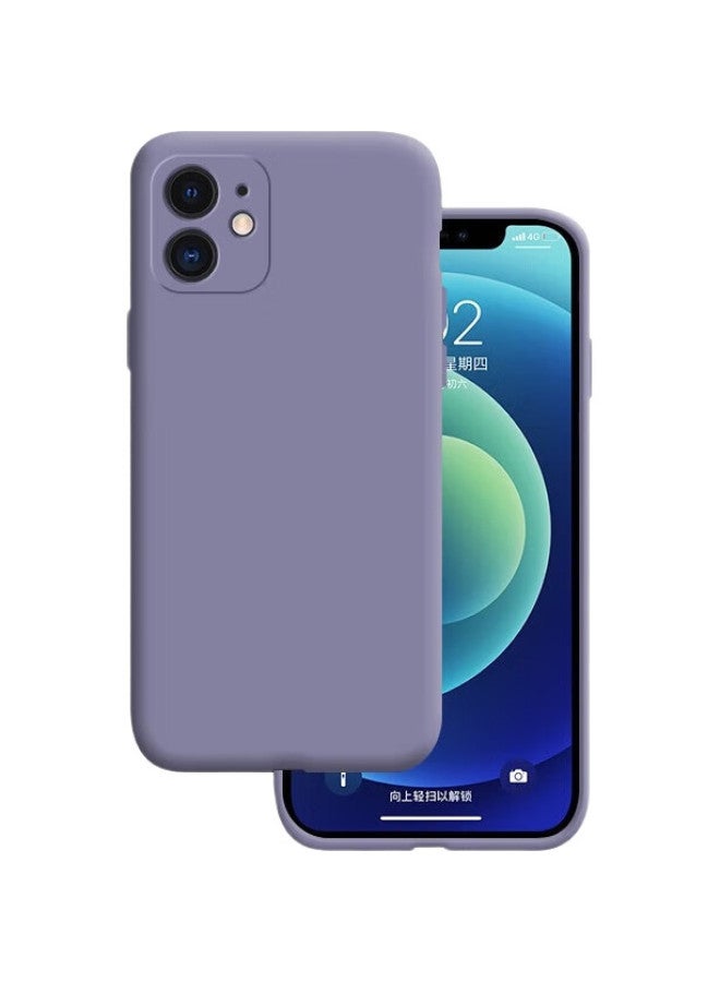 Keklle Iphone 11 Case, Upgraded Full Protection Liquid Silicone Cover With Camera Lens Protection, Shockproof Ultra-Thin Soft Case For Men And Women, Lavender Gray - Image 3