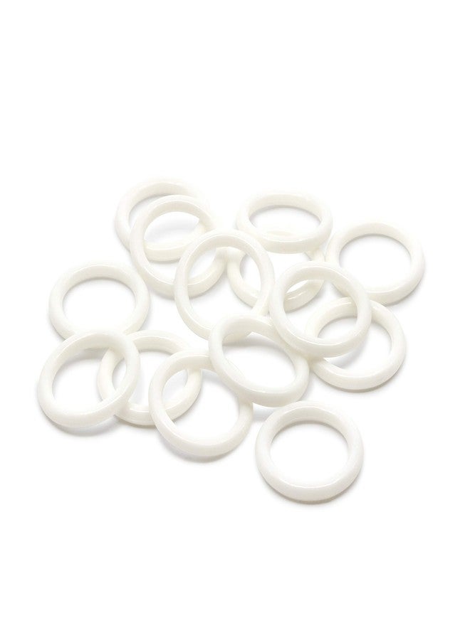 Dritz 1-1/8" Plastic Rings, 14 Count, White - Image 4