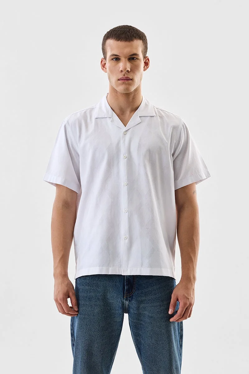 SNITCH Self-design Box Fit Shirt