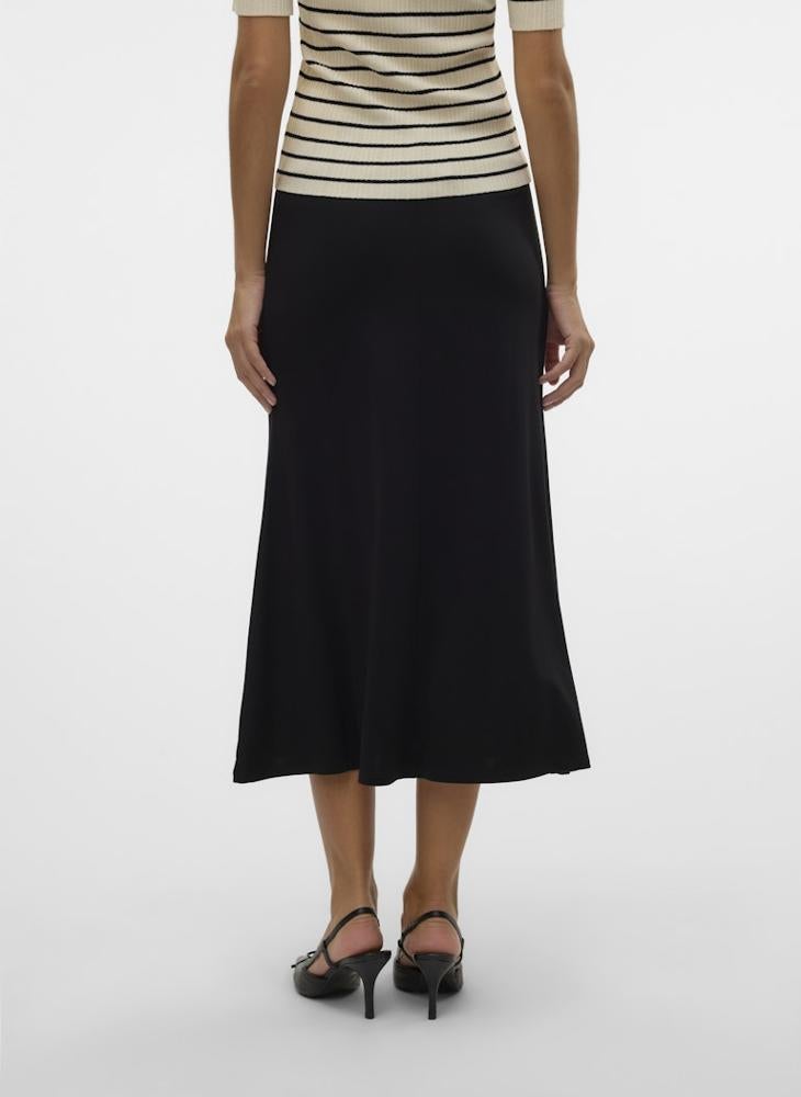 VERO MODA Mid Waist Midi Skirt - Image 2
