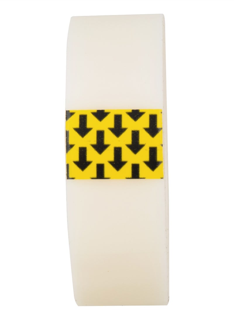 Deli EA30110 Stick Up BOPP Invisible Tape, 18mm x 33m, Non-Toxic, Low Odor, with Dispenser - Image 2