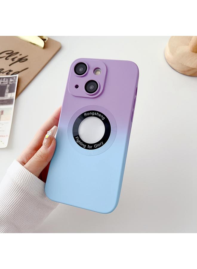 اس-توب جراب لهاتف iPhone 14 من مادة TPU MagSafe ثنائية الألوان متدرجة اللون - Image 1