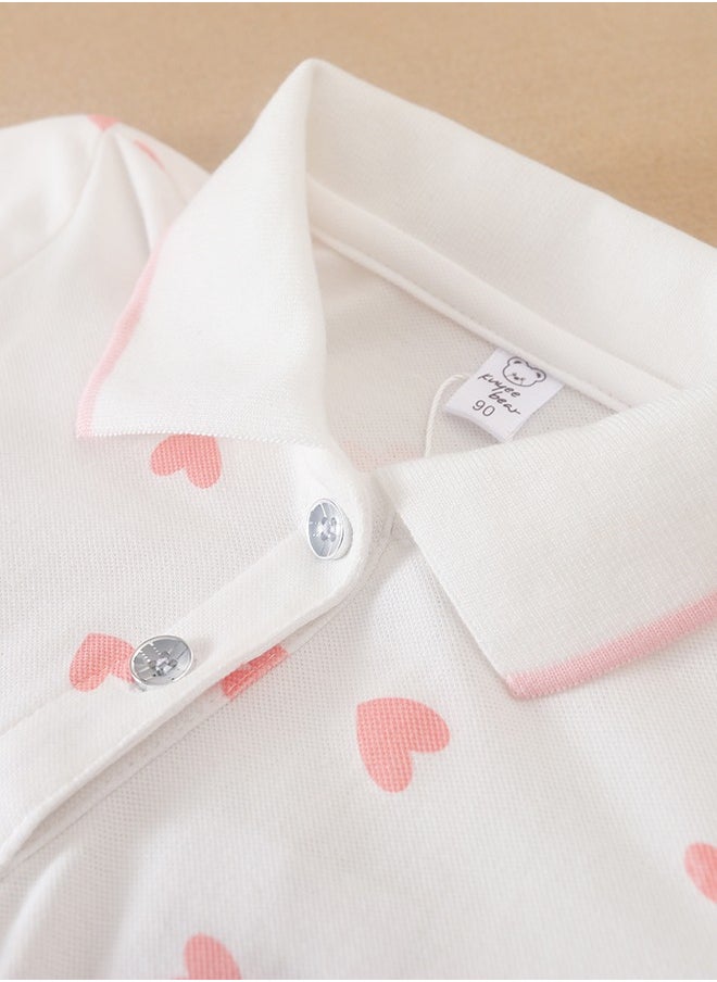 KUYEEBEAR KUYEEBEAR Summer Short Sleeve Dresses For Baby Girls  - Image 3
