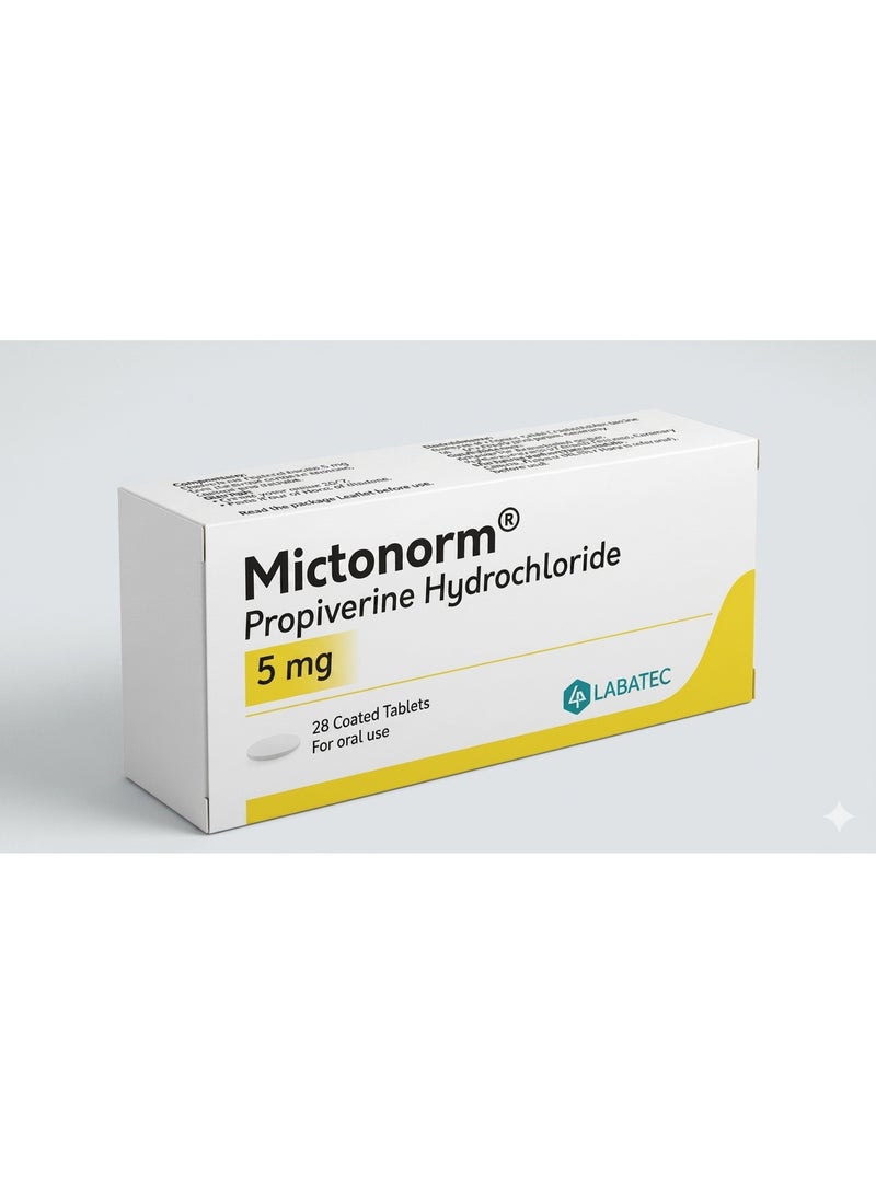 MICTONORM 5MG TAB 28S