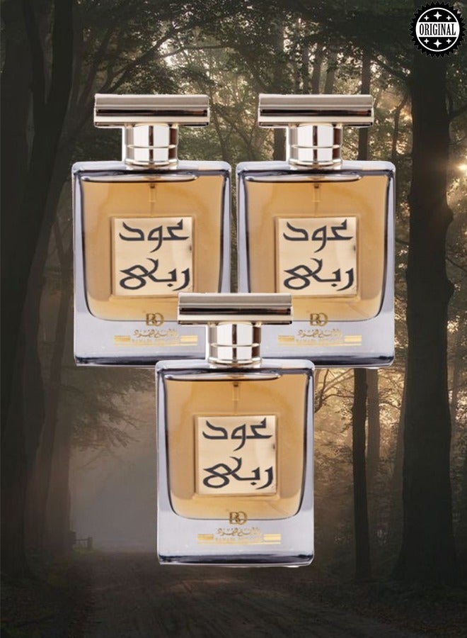 بانافع 3 قطع عطر عود ربى 80 مل - Image 1