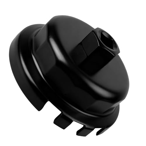 Shonee AntiRupture 64mm Oil Filter Wrench for Toyota Tacoma Camry Tundra Lexus Sienna RAV4 Highlander Fj Crusier Avalon 64mm Oil Filter Cap Removal Socket Tool - Image 1