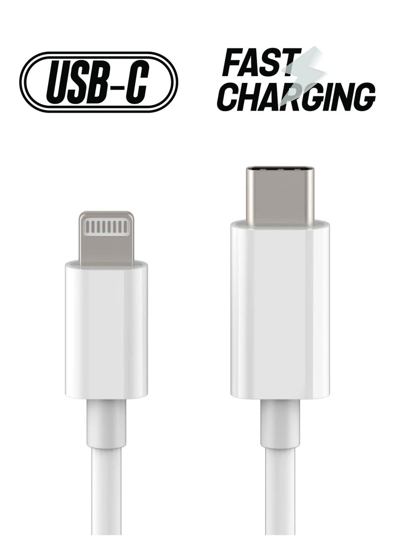Generic - USB C to Lightning Cable 6.6ft [Apple MFi Certified] PD Fast Charging and Hi-speed Syncing Cord Compatible with iPhone X/XS/XR/XS MAX/8/8 Plus, iPad Pro 2017 - Image 1