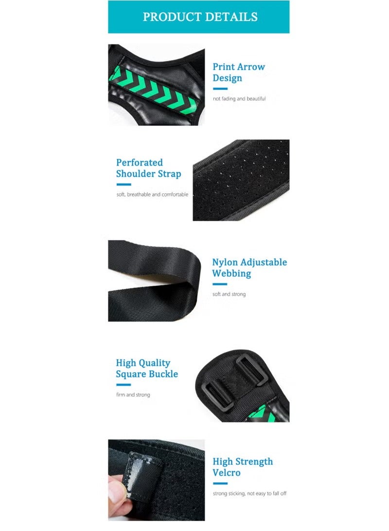 Back Support Brace and Posture Correction Strap （L） - Image 4