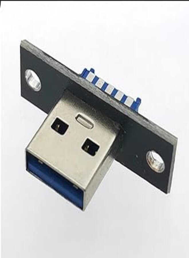 D-USB 3.0 Connector Plug Jack A Type Male Female 4 Pin Socket Solder Type With screw fixing holes For Data Connection