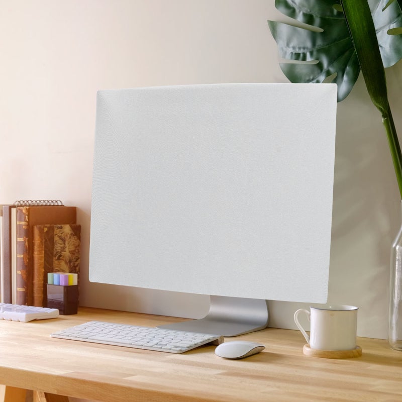 Computer Monitor Screen Cover Stretchy Sleeve for Home Office 21inch - Image 1