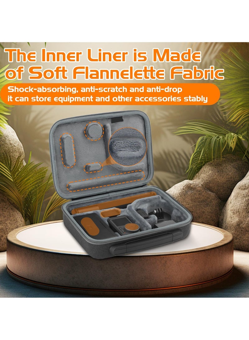 Carrying Case Fits for DJI Osmo Action 4 / Action 3 Hard Case Portable Storage Bag Travel Carry Case Protective Case Compatible with DJI OSMO Action 4/3 Adventure Combo Accessories - Image 4