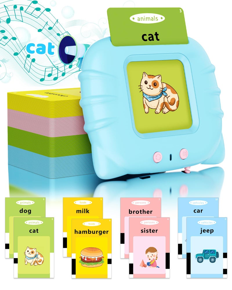 KOKODI Toddler Toys for 2 3 4 5 Year Old Gifts Speech Therapy Toy Talking Flash Card 224 Sight Words Montessori Learning Educational Sensory Toys for Autistic Children Toddler - Image 3