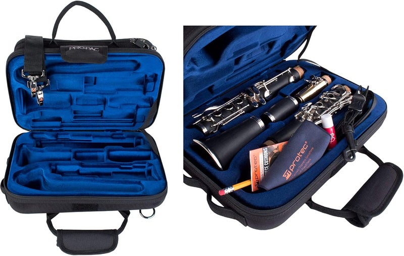 ProTec Bb Clarinet Slimline PRO PAC Case, Black, Model PB307 - Image 2
