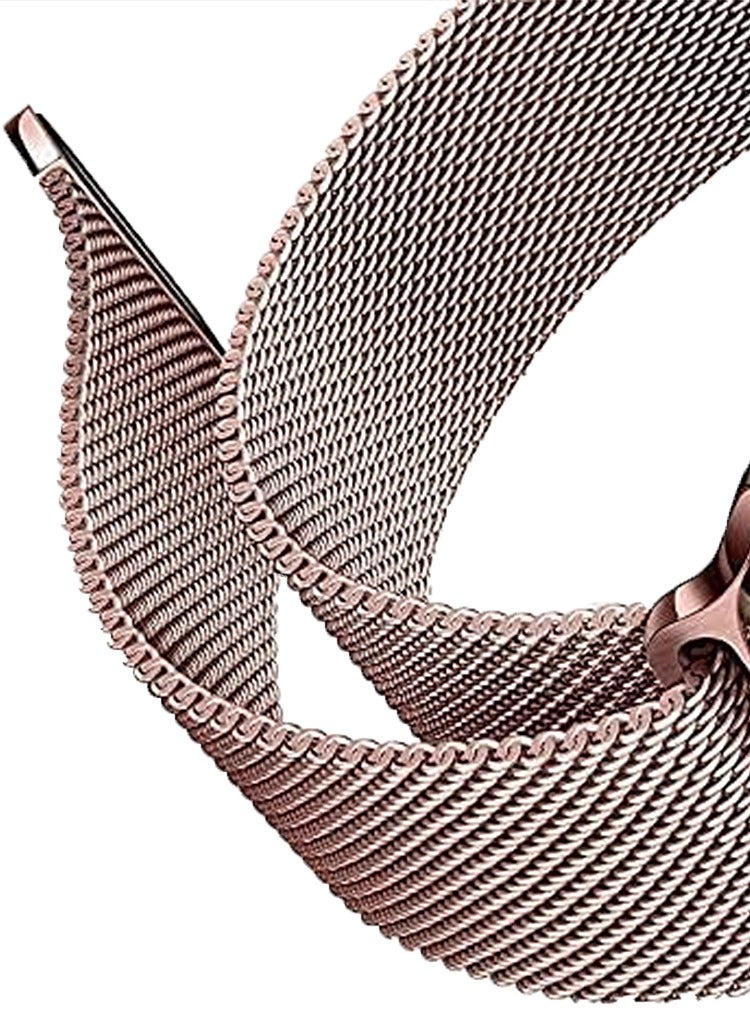 MOCOM 49mm Watch Straps, Stainless Steel Mesh type Band For Apple Watch Mocom Bronze - Image 1