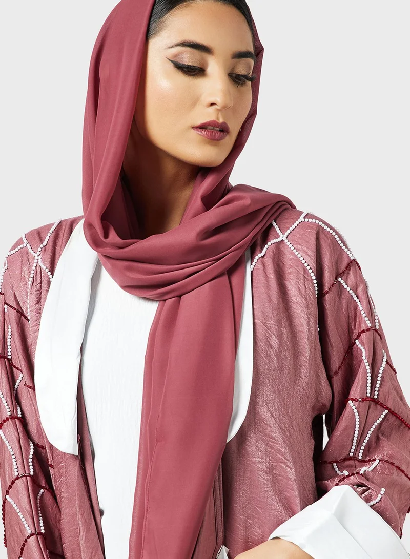 Threadz by Ajooni Embellished Abaya