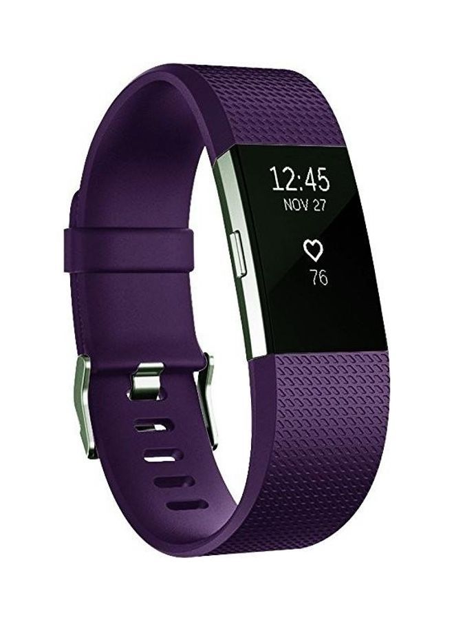 NIBEMINENT Square Pattern Adjustable Sport Wrist Strap Watch Band Purple