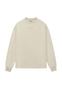 FOG ESSENTIALS ZONE Casual Long Sleeve Tee Khaki is too big
