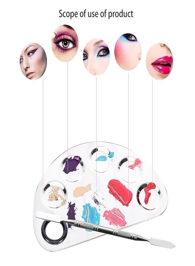 لوحة مزج ومزج المكياج المصنوعة من الفولاذ المقاوم للصدأ من MAKEUP BY SITI Blendmaster وملعقة مسطحة - Image 5