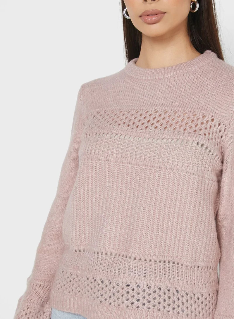 Jacqueline de Yong Cable Knit Sweater