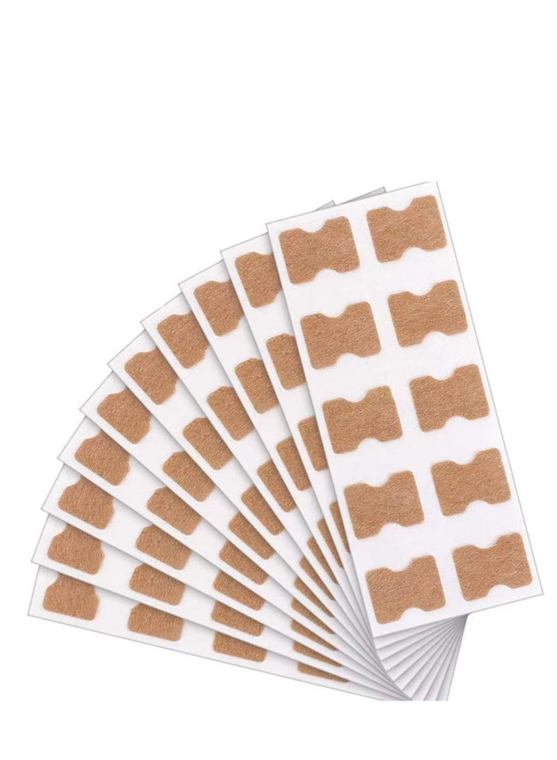 100 قطعة من ملصقات تصحيح الأظافر ، ملصقات تصحيح الأظافر المغروسة، شرائط تصحيح الأظافر الخالية من الغراء، علاج فعال لتصحيح الأظافر بدون ألم، يساعد في تخفيف أخاديد الظفر. - Image 1