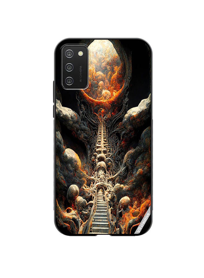 VR CREATIVE Protective Case Cover For Samsung Galaxy A03s Dear Alexander Design Design Multicolour - Image 1