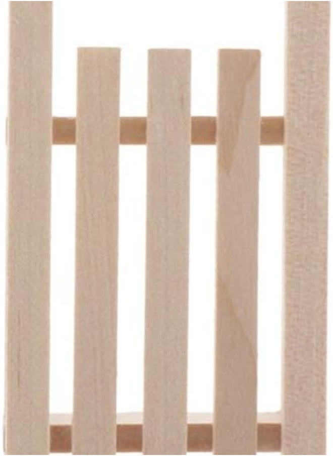 silvercnc 1/12 Dollhouse Unfinshed DIY Wooden Toboggan Sled  - Image 5