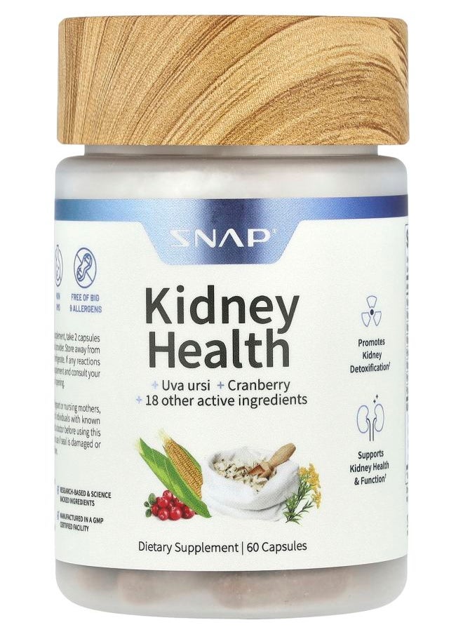 SNAP SUPPLEMENTS - Kidney Health 60 Capsules - Image 1
