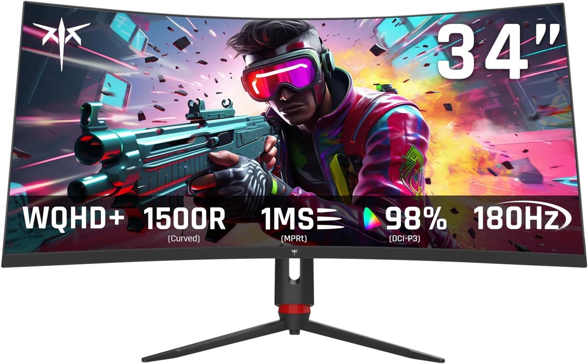 ktc Ktc Curved Ultrawide Gaming Monitor 34 inch ZAC71EA74A3F6CCBE370EZ
