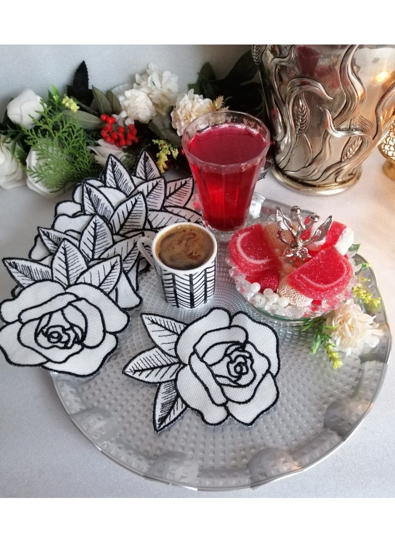 Lady Rio Coffee Side Napkin Cocktail Presentation Napkin (6 Pieces) 