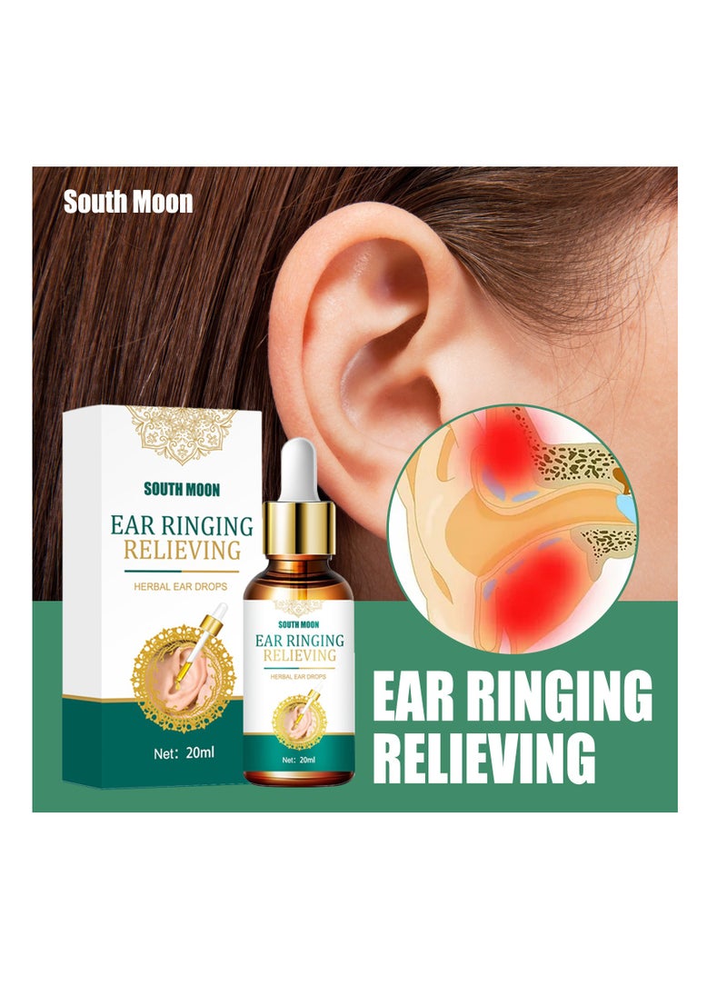 SOUTH MOON Ear Ringing Relieving for Relieve Tinnitus and Ear Itching, Clean the Ear Cavity  - Image 1