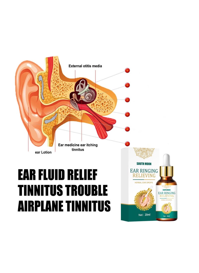 SOUTH MOON Ear Ringing Relieving for Relieve Tinnitus and Ear Itching, Clean the Ear Cavity  - Image 4