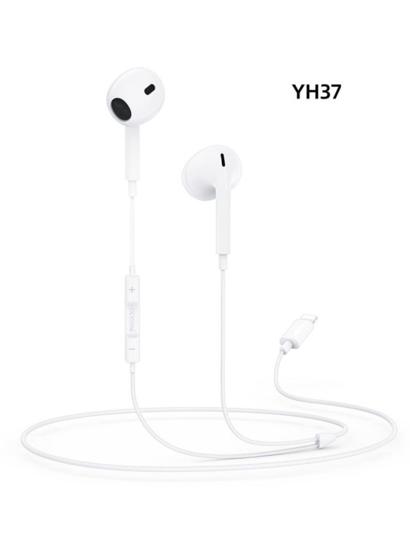 Yesido YH37 Original 3.5mm In Ear Earphone | 3D Stereo Sound Strong Bass Mobile Phone Wired Earbuds - Image 1