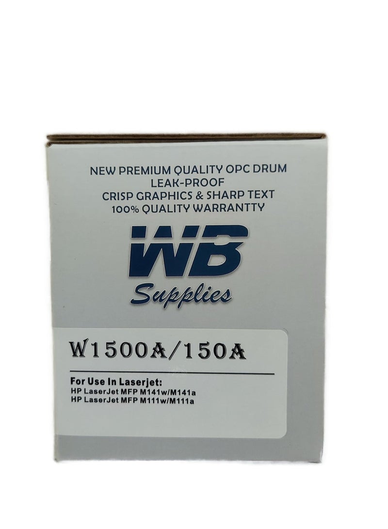 WB Compatible W1500A 150A Black Toner Cartridge Replacement for HP LaserJet M111a M111w MFP M141a M141w Printer | High Yield Premium Laser Toner - Image 4