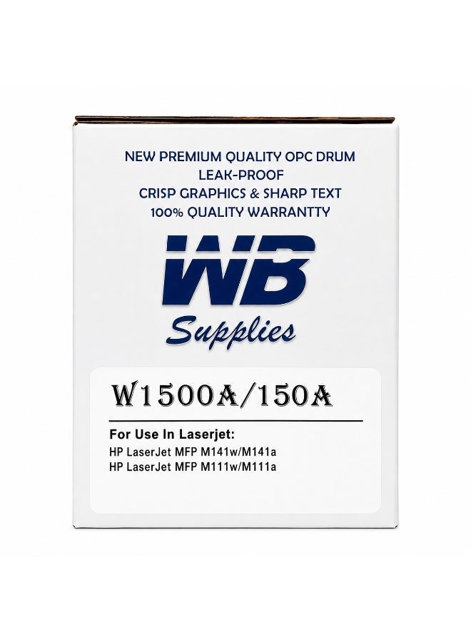 WB Compatible W1500A 150A Black Toner Cartridge Replacement for HP LaserJet M111a M111w MFP M141a M141w Printer | High Yield Premium Laser Toner - Image 2